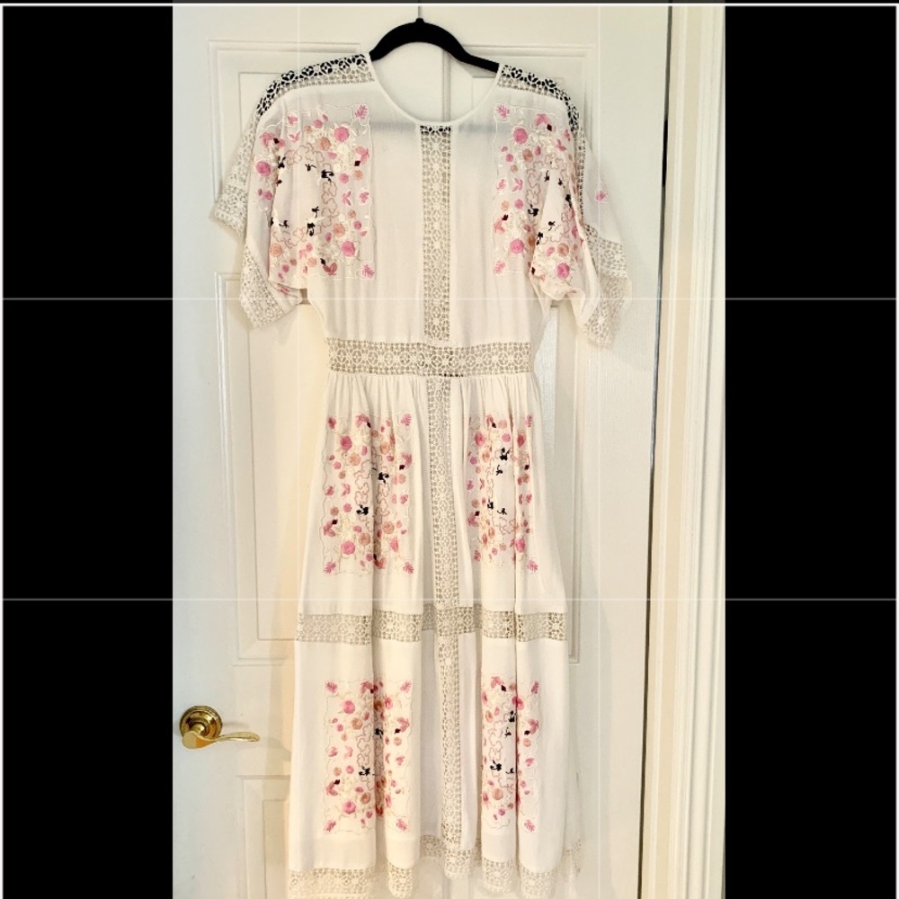 ASOS embroidered dress